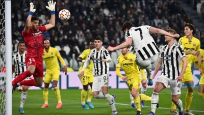  Champions League: 'lucky' Villarreal Stun Juventus To Reach Quarters-TeluguStop.com