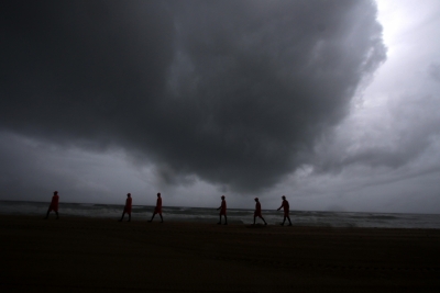  Depression Over Southwest Bay Of Bengal Intensifies Into Deep Depression (lead)-TeluguStop.com