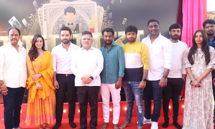  Hero Vishwak Sen Daas Ka Dhamki Movie Launched Details, Hero Vishwak Sen ,daas K-TeluguStop.com