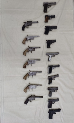  Illegal Arms Manufacturing Unit Busted; 2 Held-TeluguStop.com