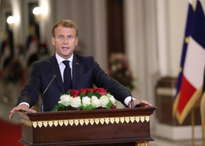  Macron Announces Bid For Presidential Re-election-TeluguStop.com