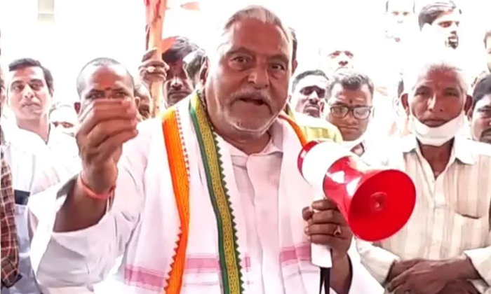  Mlc Jeevan Reddy Support Handloom Workers Protest In Rajanna Siricilla Details,-TeluguStop.com