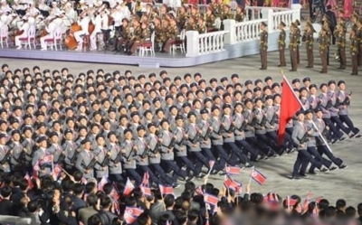  N.korea Mobilises Over 6,000 Troops To Prepare For Military Parade-TeluguStop.com