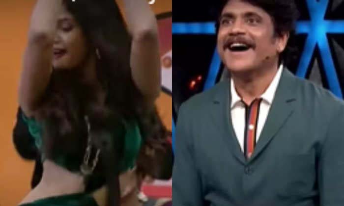  Nagarjuna Satires On Ariyana Glory Navel In Bigg Boss Non Stop , Nagarjuna , Ar-TeluguStop.com