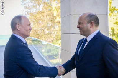  Putin, Bennett Discuss Ukraine Over Phone-TeluguStop.com