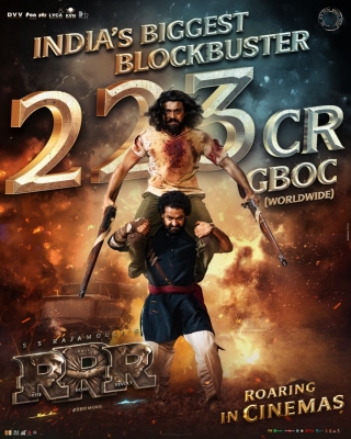  Rajamouli's 'rrr' Smashes Records To Emerge As India's Biggest Blockbuster!-TeluguStop.com