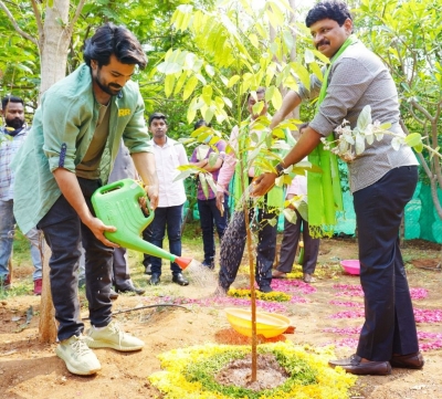  'rrr' Team Participates In The Green India Challenge-TeluguStop.com