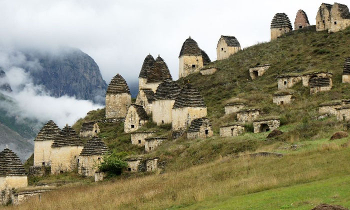  Mysterious Village City Dead Village , City Of The Dead , Russia , Dargavs , Cr-TeluguStop.com