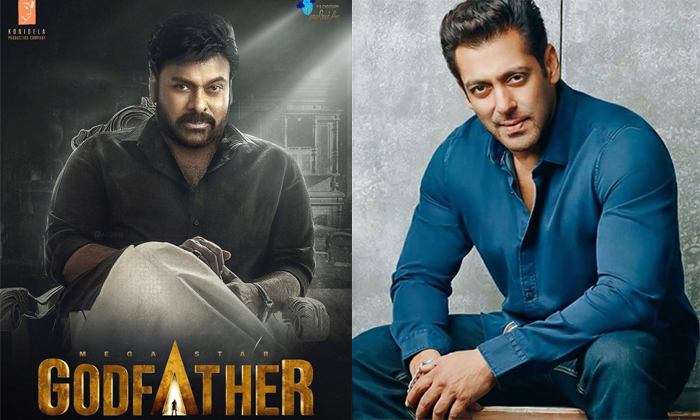  Salman Khan Joins Chiranjeevi God Father Shooting In Mumbai Details, Salman Khan-TeluguStop.com