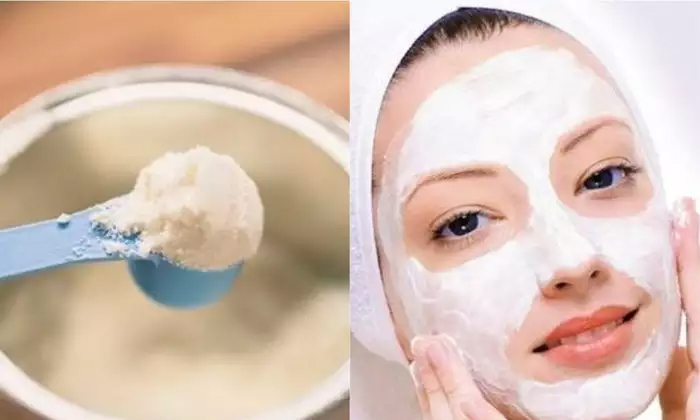  Milk Powder Helps To Get Glowing Skin Naturally! Milk Powder, Glowing Skin, Late-TeluguStop.com
