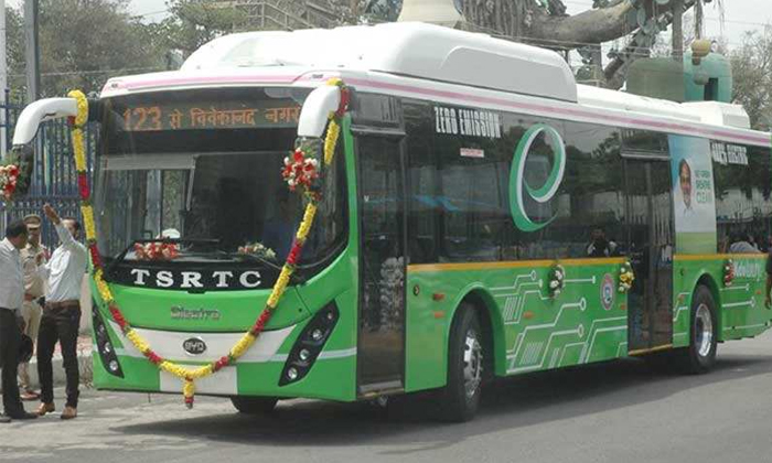 Telugu Electric Busses, Hyderabad, Latest, Launchelectric, Tsrtc-Latest News - T