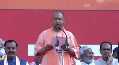  Yogi Sworn In For 2nd Term; Up Govt Gets A New Complexion-TeluguStop.com