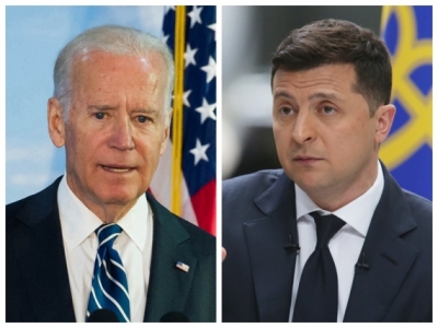 Zelensky, Biden Discuss Support For Ukraine Over Phone-TeluguStop.com