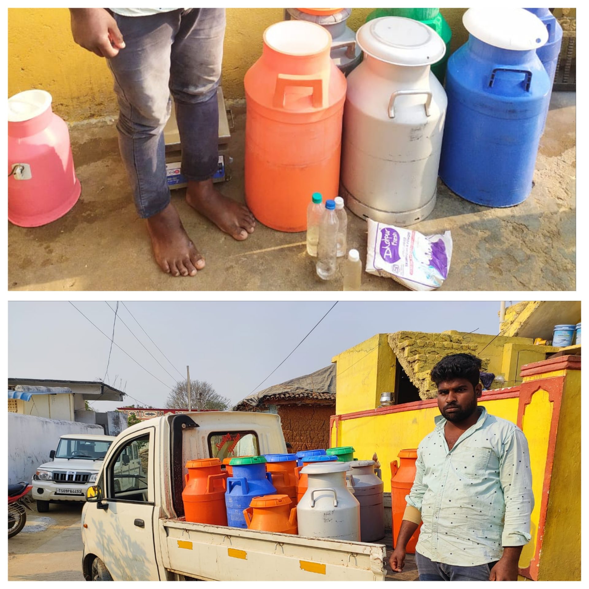  Arrest Of Persons Making Adulterated Milk-TeluguStop.com