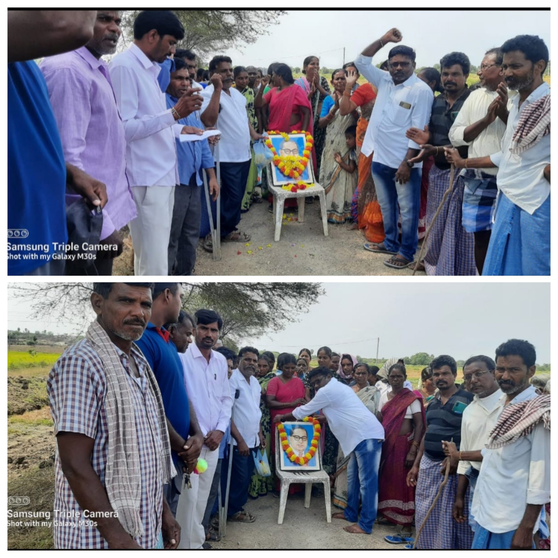  Ambedkar Jayanti Celebrations At The Hands Of Employment Guarantee Workers-TeluguStop.com