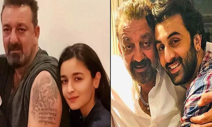  Sanjay Dutt Tells Ranbir Kapoor To Have Kids Soon After Wedding With Alia Bhatt-TeluguStop.com