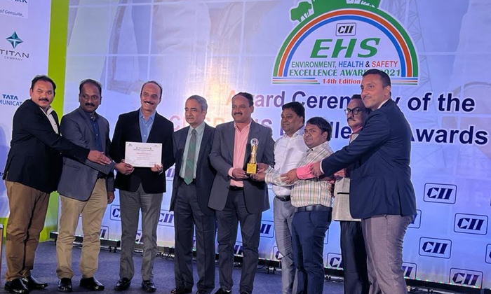  Amara Raja Batteries Wins Gold At Cii Ehs Awards , Amara Raja Batteries, Cii Ehs-TeluguStop.com