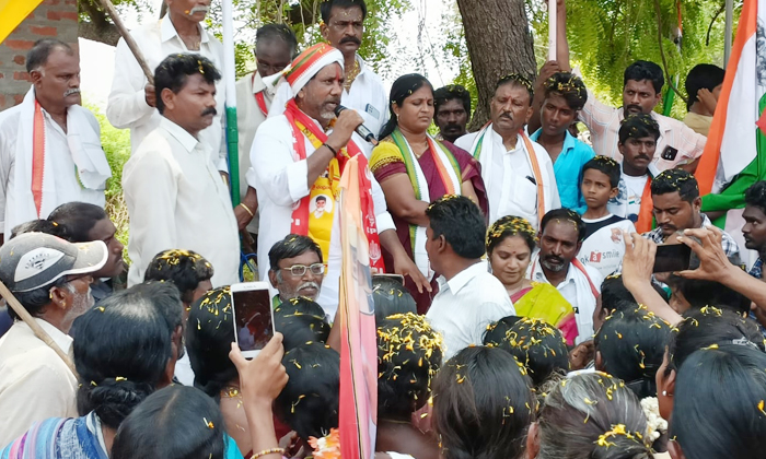 Telugu Bandi Sanjay, Clpbhatti, Congress, Dr Br Ambedkar, Modi, Padayatra, Peopl