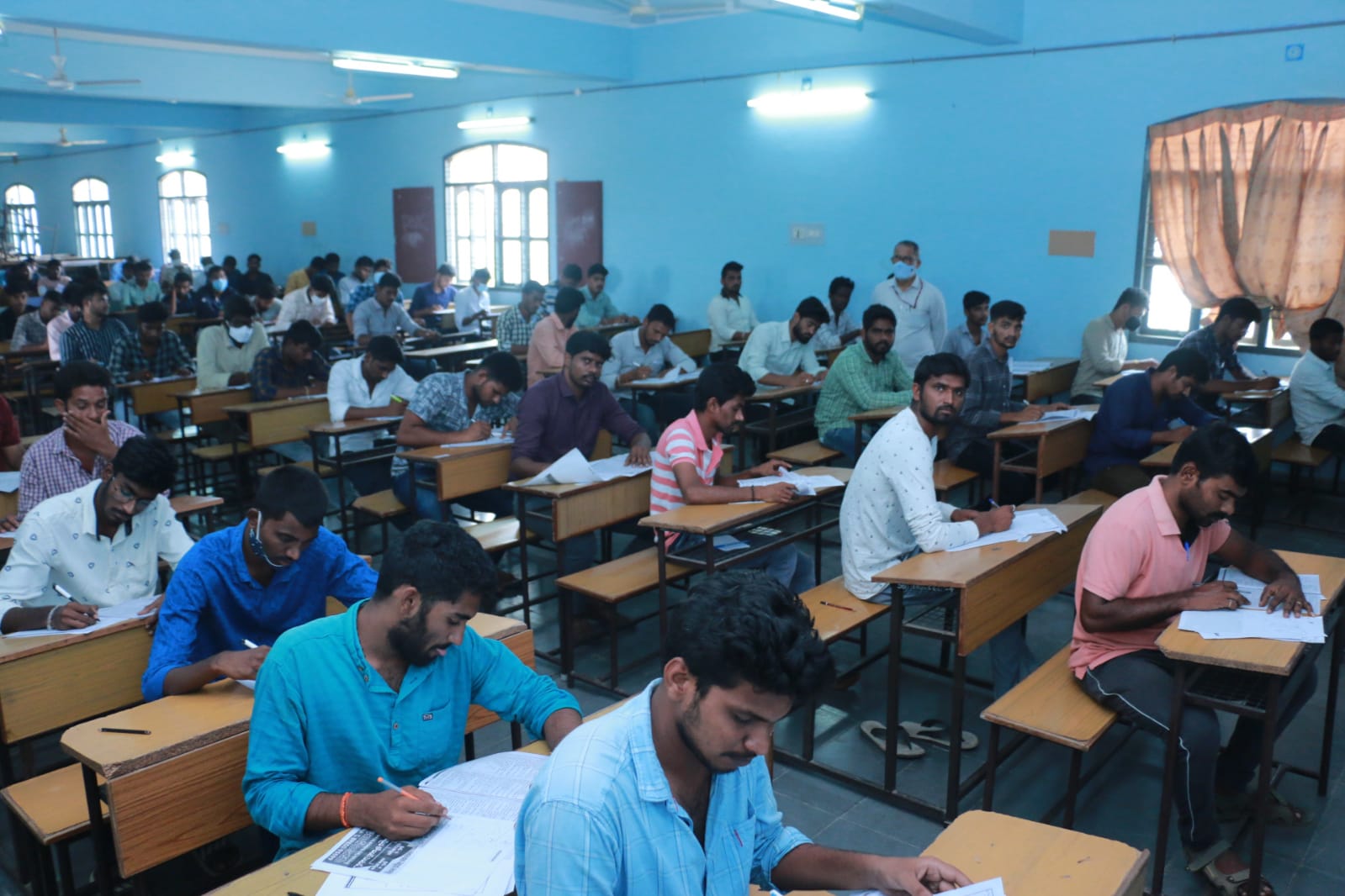  Khammam: Screening Test For Free Training..3530 Candidates Attended-TeluguStop.com