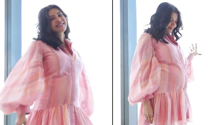 Telugu Acharya, Goutham Kitchlu, Kajal Aggarwal, Kajalaggarwal, Kajal Baby Bump,