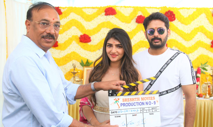  Nithiin, Vakkantham Vamsi, Sreshth Movies Production No 9 Launched Nithiin, Vakk-TeluguStop.com
