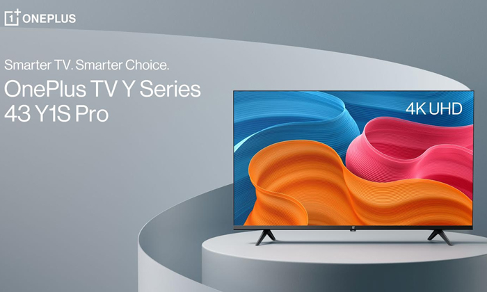 Oneplus Expands Y Series Portfolio, Launches New Oneplus Tv Y Series 43 Y1s Pro Oneplus Expands Y Series Portfolio, Launches New Oneplus Tv Y Series 43 Y1s Pro-TeluguStop.com