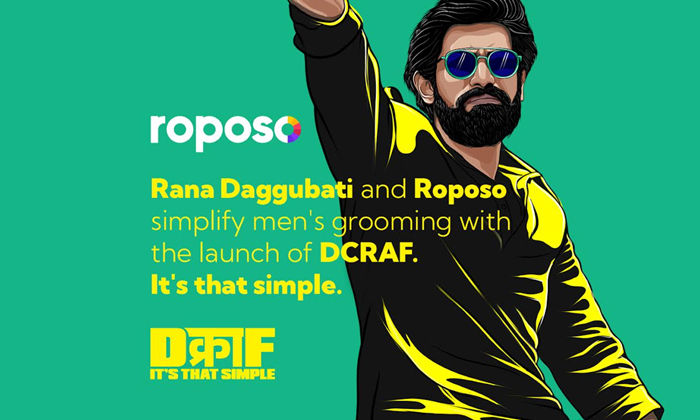  Roposo & Rana Daggubati Give Makeover To The Grooming Industry , Roposo & Rana D-TeluguStop.com