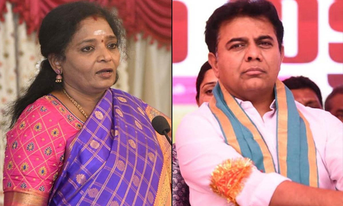  Trs Leaders Counter On Governor Tamilisi Remarks Details ,trs Party, Amitsha, Go-TeluguStop.com