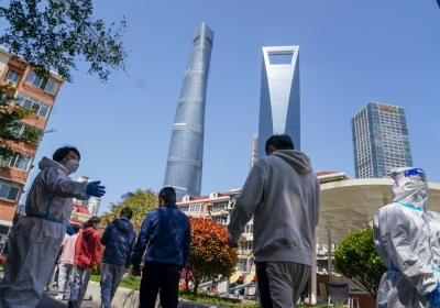  Foreigners In Shanghai Express Solidarity Toward City's Anti-epidemic Efforts-TeluguStop.com