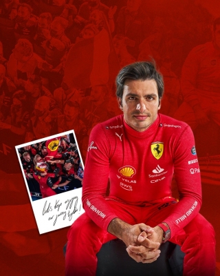  Formula 1: Contract Discussions With Ferrari Were 'straightforward', Says Sainz-TeluguStop.com
