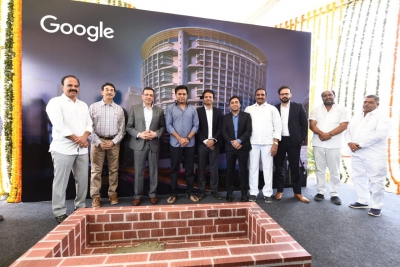  Google Begins Work On Hyderabad Campus, Largest Outside Its Headquarters (lead,-TeluguStop.com