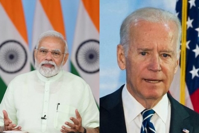  Modi, Biden Discuss Ukraine During Virtual Meet-TeluguStop.com