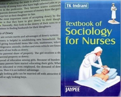  Now, Sociology Textbook For Nurses Hails Dowry As Boon To Society!-TeluguStop.com