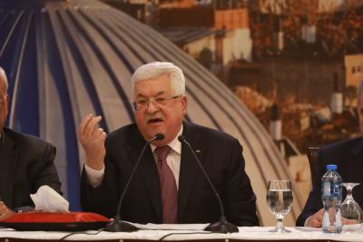 Palestinian Prez Calls For Int Protection To Palestinians-TeluguStop.com