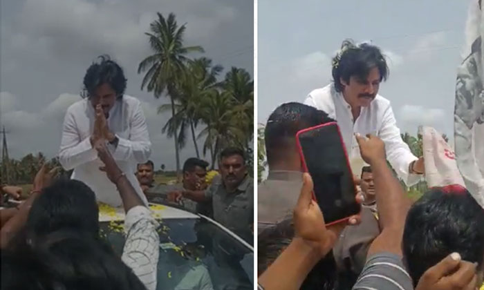 The Fans Gave A Solid Welcome To The Pawan Kalyan Pawan Kalyan, Janaseena, Ap P The Fans Gave A Solid Welcome To The Pawan Kalyan Pawan Kalyan, Janaseena, Ap P-TeluguStop.com