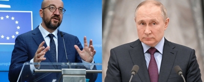  Putin, Eu Leader Discuss Ukraine Over Phone-TeluguStop.com