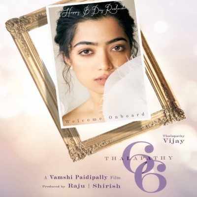  Rashmika To Play Female Lead In Vijay's Film Directed By Vamshi Paidipally-TeluguStop.com