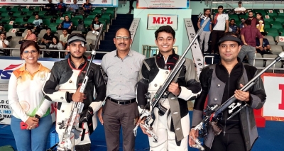  Shooter Niraj Kumar Aces Men's 50m Rifle 3 Positions T3 Trials-TeluguStop.com