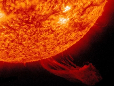  Sun Storms Mercury With A Plasma Wave-TeluguStop.com