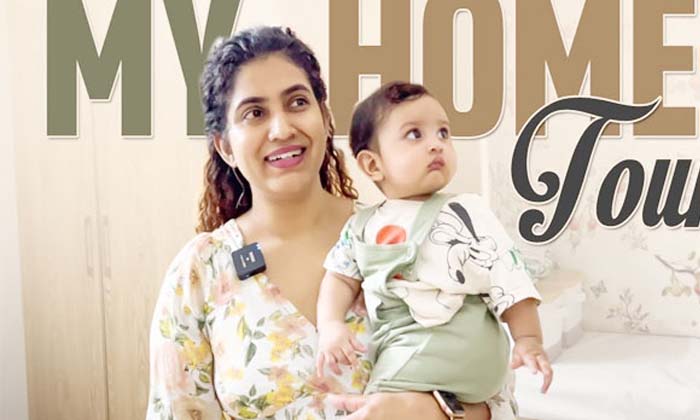  Anchor Sameera Home Tour Video Goes Viral In Social Media , Anchor Sameera , Ho-TeluguStop.com