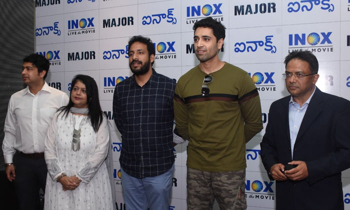  Adavi Shesh, The Actor Who Opened The Inox 4th Multiplex In Hyderabad At Inox Sa-TeluguStop.com