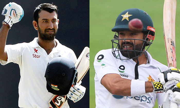  Netizens Hail Pujara-rizwan's 'dream Partnership' For Sussex, Sussex,cheteshwar-TeluguStop.com