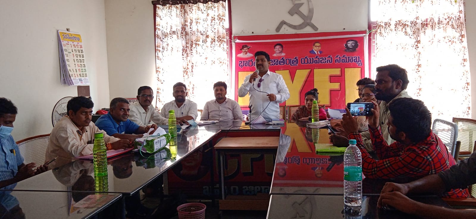  Let's Save Secular India..let's Work For Job Achievement: -dyfi-TeluguStop.com