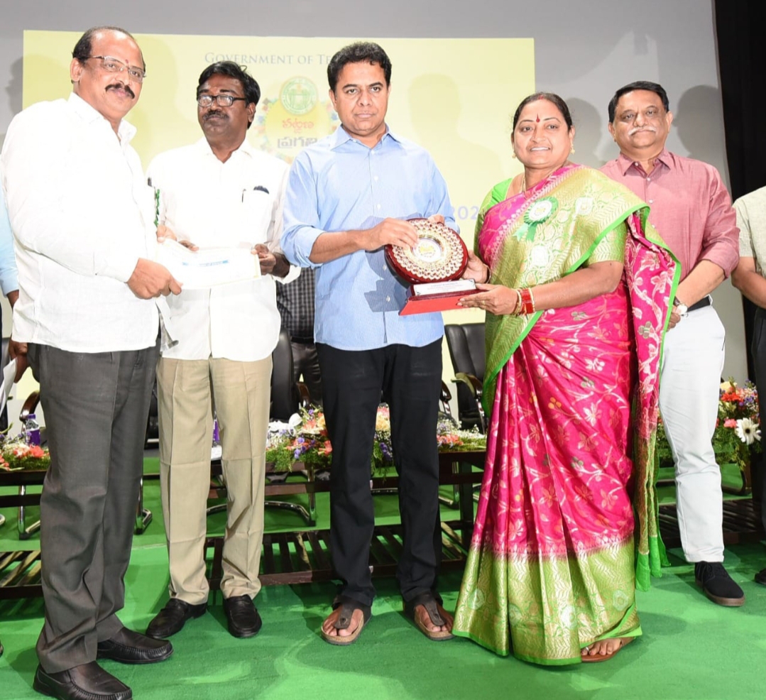  State Level Progress Award For Peta Municipality-TeluguStop.com