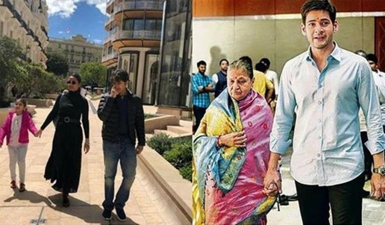  Mahesh Babu Celebrates Mother's Day, Mother's Day, Mahesh Babu, Sarkaru Vaari Pa-TeluguStop.com