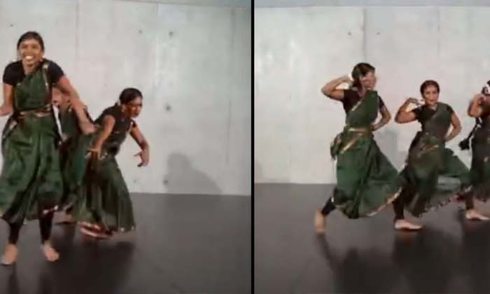  Bharatanatyam Hip Hop Mix And Hit  Video Goes Viral ,  Bharatanatyam , Viral La-TeluguStop.com