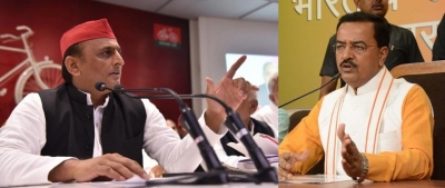  Akhilesh, Keshav Maurya In Verbal Spat In Up Assembly-TeluguStop.com