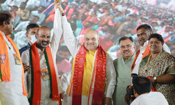  Amit Shah Key Suggestions To Telangana Bjp Leaders Details,  Telangana, Bjp, Ami-TeluguStop.com