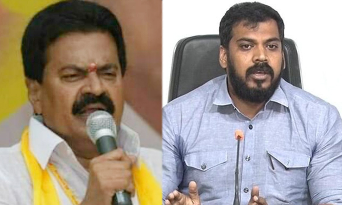 Anil Kumar Yadav Fires On Tdp Leader Kotam Reddy Srinivasulu Reddy Details, Anil-TeluguStop.com