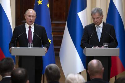  Applying For Nato Membership A Mistake: Putin Tells Finnish Prez-TeluguStop.com